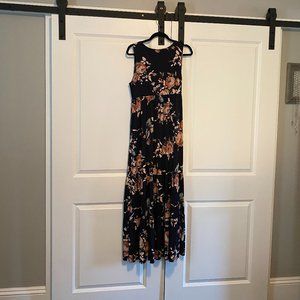 Floral Maxi Dress, 1X never worn
